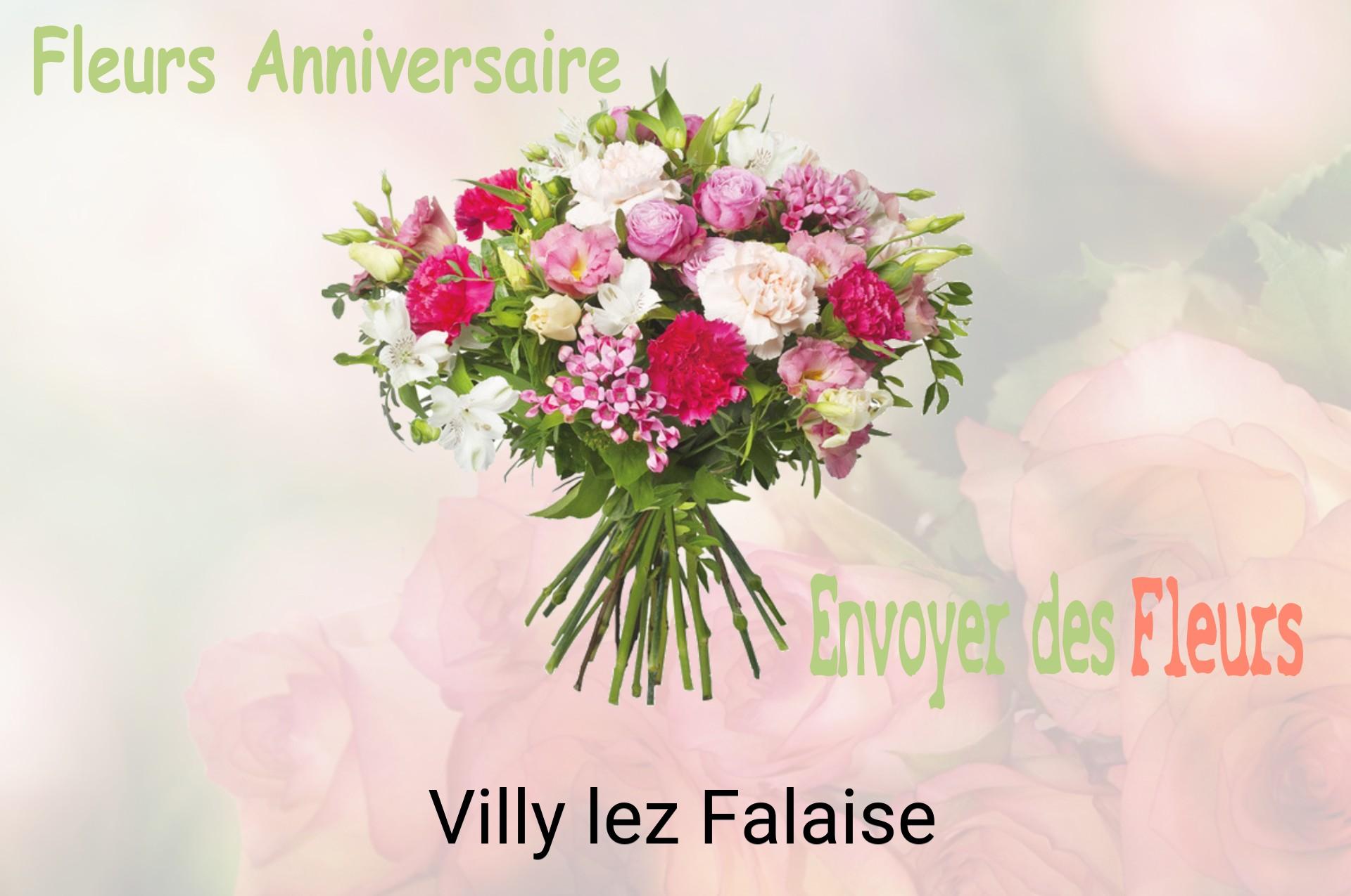 Bouquet de fleurs d’anniversaire livré à Villy-lez-Falaise