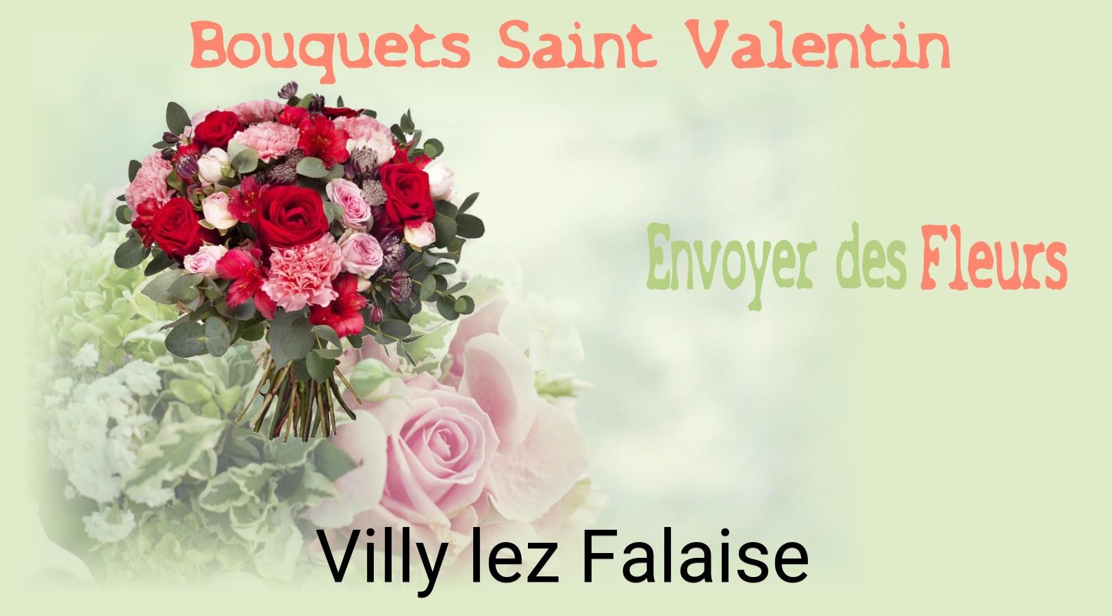 Roses de Saint-Valentin livrées à Villy-lez-Falaise